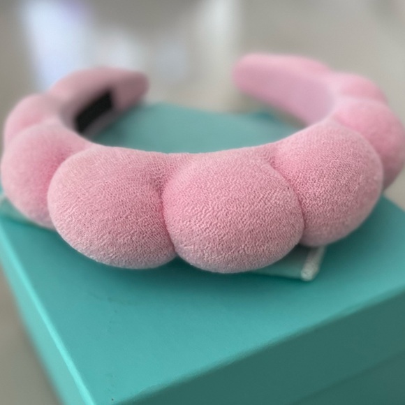 Spa headband Adult Pink - Picture 3 of 6